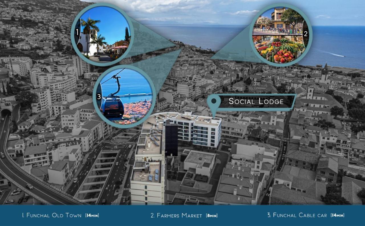 Social Lodge - Centro Do Funchal Ngoại thất bức ảnh